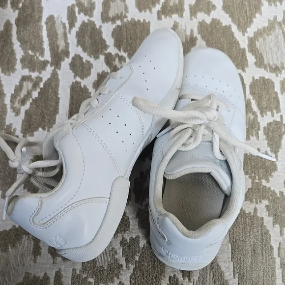 Kids White Sneakers - Picture 5 of 8